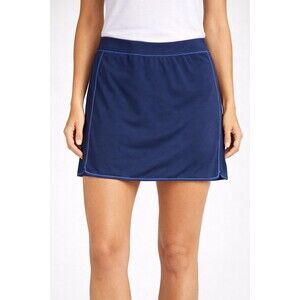 St. Johns Bay Skort Womens 3X Shorts Navy Blue Stretch Knit Active Athleisure